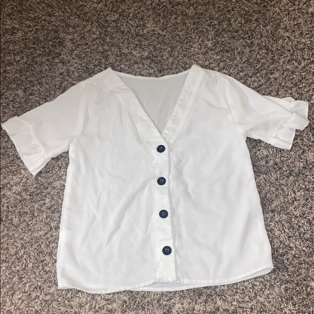 Cute white blouse